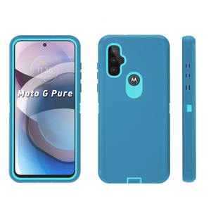 Funda Protectora Antigolpes de Alta Calidad para Teléfono Móvil Motorola <span class=keywords><strong>Moto</strong></span> <span class=keywords><strong>G</strong></span> Pure - Product Image 2