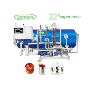 Food Bottles Steam Autoclave Retorts / fruit juice processing Sterilizer Machine / autoclave machine sterilizer