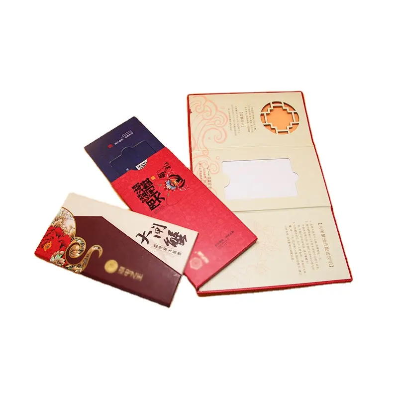 China High Quality Cardboard Luxury Gift Package Box Business Credit Card Box Packaging