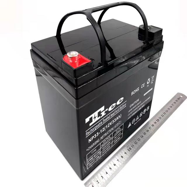 Free Maintenance 12V33ah Bateria SLA Solar Power Lead Acid AGM Battery 33ah for Solar-Energy/Wind-Energy/UPS