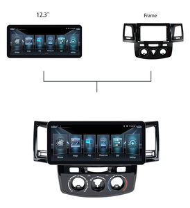 Android12 Touch Screen 12.3inch GPS Navigation Dash <strong>Cam</strong> Car Audio Radio Multimedia Car DVD Player for Toyota Fortuner - Product Image 4