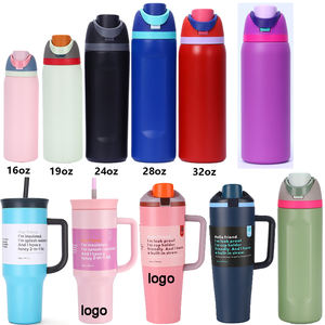 Owal 40盎司畅销书原装品牌不倒翁H2.0不锈钢绝缘水瓶圣诞礼品杯带手柄吸管 - Product Image 1