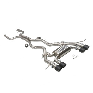 Pour G70 S68 2021-2024 4.4L – Échappement Catback Performance en Acier Inoxydable 304 avec Valve Électronique, Épaisseur 1.5mm, Garantie 5 Ans - Product Image 1