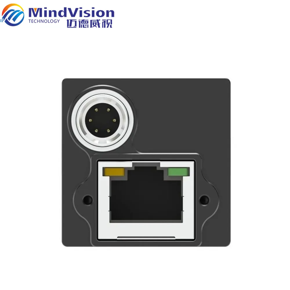 Cámara de visión Gige Industrial CMOS para inspección de calidad, MV-GE502C/M, 5MP, 24fps, Gigabit