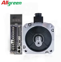 Moteur Servo AC 200W 400W 600W 750W 1000W 220V 3000RPM 1.27/2.39/3.18N.m Kit de Commande Monophasé pour Découpe Laser CNC