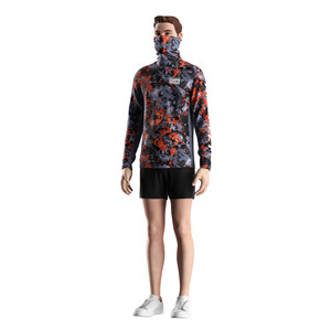 Chemise de pêche légère pour homme avec masque intégré, protection UV et panneaux latéraux en mesh pour la pêche et le camping - Product Image 5