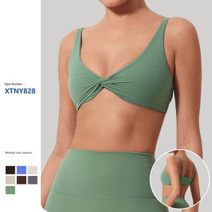 Reggiseni Sportivi da Donna per Yoga e Fitness, Top con Schiena a U, Asciugatura Rapida, Intimo Aderente - Product Image 1