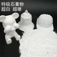 DIY bahan buatan tangan putih Jesmonite hadiah kreatif boneka gipsum kualitas tinggi Eco Resin Casting bubuk gipsum