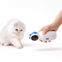 Juguete Láser Inteligente para Gatos, Robot Interactivo Automático, Juguete para Gatitos, Recargable por USB, Diseño de Astronauta, Venta al Por Mayor OEM