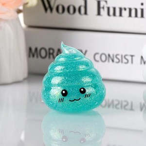 Novelty Plastic Squishy Poo Stress <b>Ball</b> Squishies Glitter Funny Stretch Squeeze Fidget Toys for Kids Adults Halloween/Other - Product Image 5