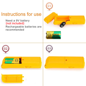 3 in 1 Hund Anti Barking Gerät Ultraschall Hund Repeller Stop Bark Control Trainings zubehör mit LED-Taschenlampe - Product Image 4