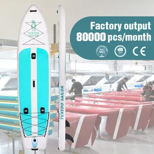 OEM-tabla de surf personalizada, equipo de pesca inflable para surfear