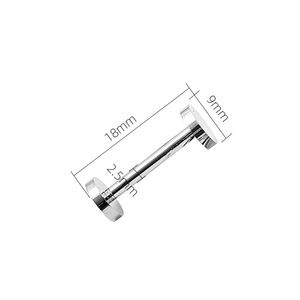 Zinc Alloy Key Ring Spring Mechanism Metal Accessory General Use - Product Image 3
