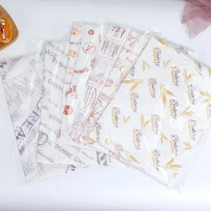 Food Safe Grade Burger Paper Greaseproof Deli Meat Wrapping Wax Coated Paper Of Factory Wholesale Custom