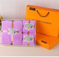 Ensemble de 3 serviettes de bain en microfibre corail hautement absorbantes, 3 pièces, extra épaisses, motif ondulé, séchage rapide, pour la maison