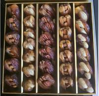 Boîtes cadeaux de luxe personnalisées en papier OEM ODM pour dattes du Ramadan, boîtes à dattes en chocolat, boîtes pour dattes