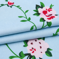 Housses de canapé et de chaise extensibles en tissu tricoté Spandex/Polyester Soie de Lait, respirantes, légères, résistantes aux plis, à motif floral, directement de l'usine