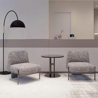 Nouveau design moderne, fauteuil de salon contemporain une place, canapé-lit fonctionnel en tissu éponge pour hôtel et appartement