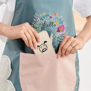 1 tablier de cuisine unisexe imperméable et résistant à l'huile avec grande poche, pour essuyer les mains, usage domestique et nettoyage - Product Image 6
