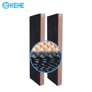 7090 Kühl kissen <span class=keywords><strong>Cellulose</strong></span>-Verdunstung skühl kissen im Waben stil für Geflügelfarm-Gewächshaus luftkühler - Product Image 2