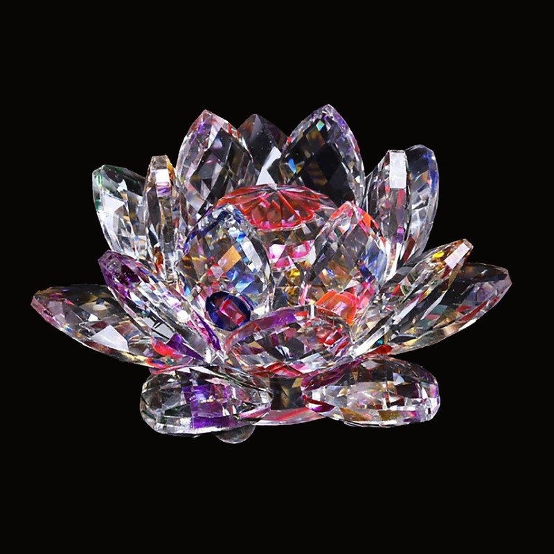 Small Bridge Assorted Red Crystal Lotus