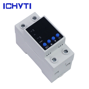 Protector de Voltaje Ajustable CHYT de Cobre 2P 63A, Relé de Alta Calidad 110V/220V Monofásico, Nominado para <span class=keywords><strong>SVC</strong></span>, con Pantalla LCD de Cobre PC - Product Image 4