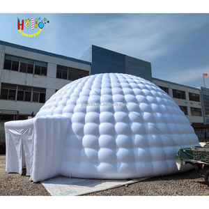 Tenda kubah tiup raksasa struktur bulat tiup kubah udara konstruksi tiup untuk dalam dan luar ruangan - Product Image 5