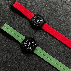 Montre à chiffres arabes Sabr, acier inoxydable, quartz à bille magnétique, bracelet en silicone, boucle magnétique, montre pour homme, montre de business - Product Image 3