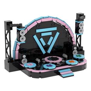 Peluches de FNAF, Peluche de Freddy Foxy, Juego de Bloques de Construcción Rock Stage, Kits de Ladrillos de Plástico para Niños de 14 Años en Adelante, MOC1653 - Product Image 6