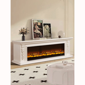 All'ingrosso caminetti elettrici nordici fiamme in legno massello camino moderno Villa decorazione <span class=keywords><strong>soggiorno</strong></span> mobili - Product Image 2