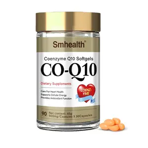 Suporte a saúde do coração coenzima q10 softgel cápsula coq10 softgel coq10 cápsulas