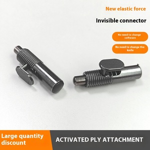 Connecteur Réglable Dissimulé Deux-en-un pour Étagère, Fixation Invisible pour Éclairage d'Étagère, Accessoires d'Éclairage - Product Image 4