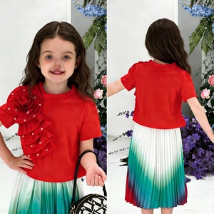 Nouveau Ensemble de Vêtements d'Été Décontractés pour Filles, Tenues pour Ados et Enfants, Direct Usine - Product Image 2