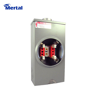 Meilleur prix d'usine 200 Ampères Socle de compteur supérieur et pièces de prise de compteur - Product Image 1