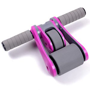 Foldable <strong>Abs</strong> <strong>Workout</strong> Kit with Knee Pad <strong>ab</strong> Wheel <strong>Roller</strong> - Product Image 3