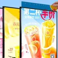 Boîte à lumière LED carrée ultra-mince personnalisée, affichage rétractable, panneau publicitaire lumineux, affiche murale, boîte à lumière modèle Y3
