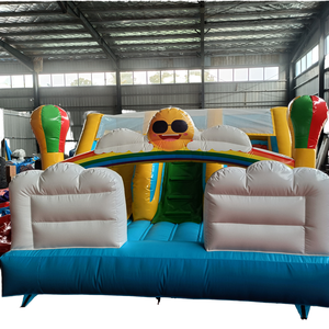 Venta Directa de Fábrica 2026: <span class=keywords><strong>Castillo</strong></span> <span class=keywords><strong>Inflable</strong></span> de PVC de 4m*4m*3m y 0.55mm para Niños, <span class=keywords><strong>Castillo</strong></span> Hinchable para Alquilar - Product Image 1