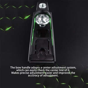 NIKA ET-11 protoss bắn cung <span class=keywords><strong>recurve</strong></span> cung Riser 25 inch ilf cung Riser nhôm CNC - Product Image 5