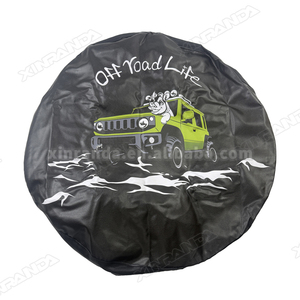 <span class=keywords><strong>Housse</strong></span> <span class=keywords><strong>de</strong></span> <span class=keywords><strong>roue</strong></span> <span class=keywords><strong>de</strong></span> <span class=keywords><strong>secours</strong></span> <span class=keywords><strong>4x4</strong></span> en PU, nouveau style, pour Suzuki Jimny JB64 JB74 2018 - Product Image 2