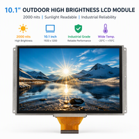Module LCD à matrice active TFT A-Si 10,1 pouces 1920x1200 WUXGA, 2000 nits, affichage numérique extérieur haute luminosité LVDS HC
