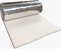 Couverture isolante en aérogel à épaisseur personnalisée avec feuille d'aluminium pour l'isolation des conduites de vapeur
