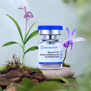 Venta caliente Bletilla Striata Active <span class=keywords><strong>Glucoside</strong></span> Solid Premium Cosmetics Ingrediente para hidratar Brightening Skincare Formulas Powder - Product Image 1