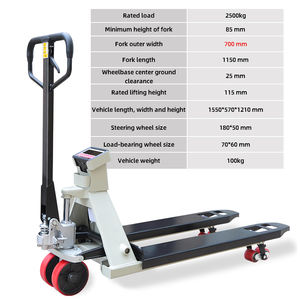 Venta caliente de fábrica Road Scessior Plataforma <span class=keywords><strong>manual</strong></span> Carretilla elevadora Apilador de mano hidráulico 400kg Transpaleta <span class=keywords><strong>manual</strong></span> portátil - Product Image 6