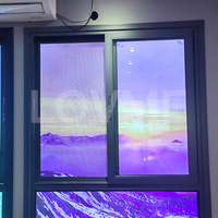 Ventanas correderas abiertas de aluminio negro con doble acristalamiento residenciales de impacto de huracán de estilo americano