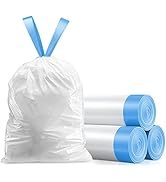 Sac à ordures ménager jetable en plastique à prix d'usine avec fermeture à cordon épaissi Portable en vente pour l'utilisation de l'emballage