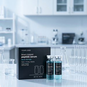 Blue Copper Peptide <b>Serum</b> 10ml Anti-Aging <b>Face</b> <b>Serum</b> with Hyaluronic Acid and Peptide for Skin Repair and Firming - Product Image 3