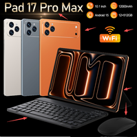 Tablette éducative JXD I17 Pro Max pour enfants - Grand écran de 10,1 pouces avec qualité HD 32 Go