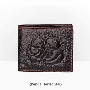 Men's Retro Crocodile 3D Stereo Design Long Closure RFID Vintage <strong>Oil</strong> Wax Genuine Leather Wallet - Product Image 3