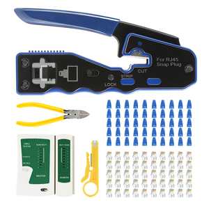 Réseau Ethernet Rj 45 8p8c Pince à sertir Cat5e Cat6 RJ45 Outil de sertissage pour RJ11 RJ12 - Product Image 2