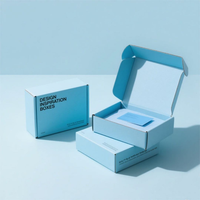 Caja de Embalaje Plegable Biodegradable e Impermeable para Envíos Aéreos, con Forro de Esponja, Personalizable a Todo Color, de Cartón Corrugado